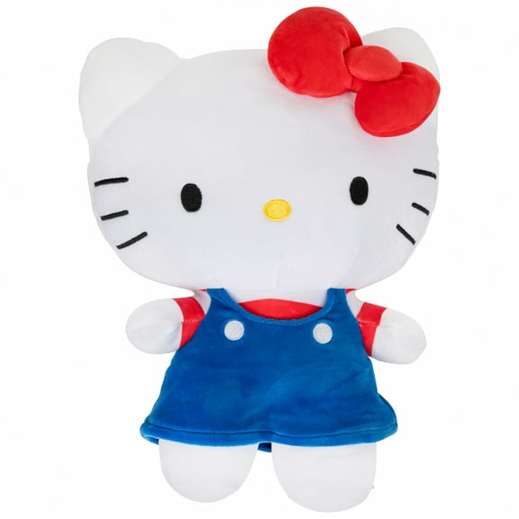 Hello Kitty Overall Outfit Plush Figurine 12"