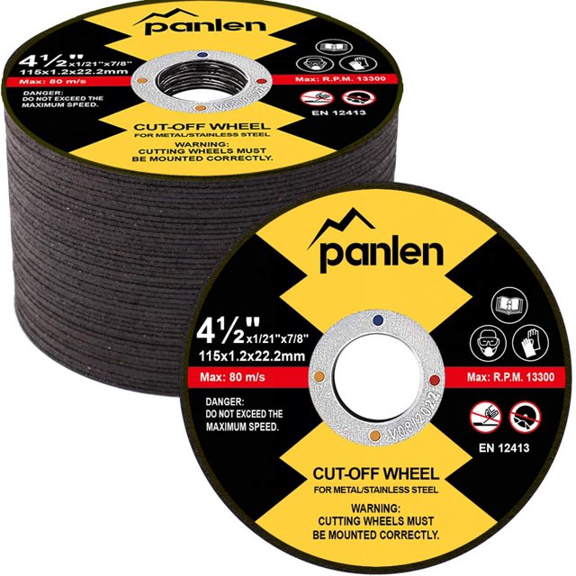Panel Cut Off Wheels de 4.5 pulgadas para metal y acero inoxidable