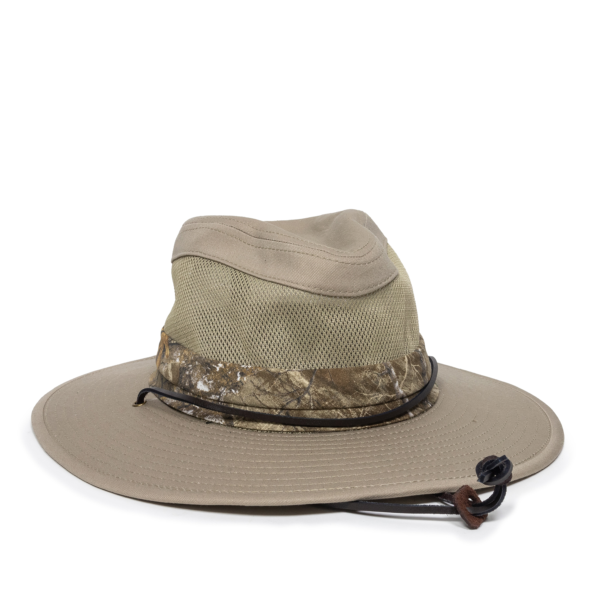 Realtree Hunting Structured Safari Hat, Edge Camo, Adult