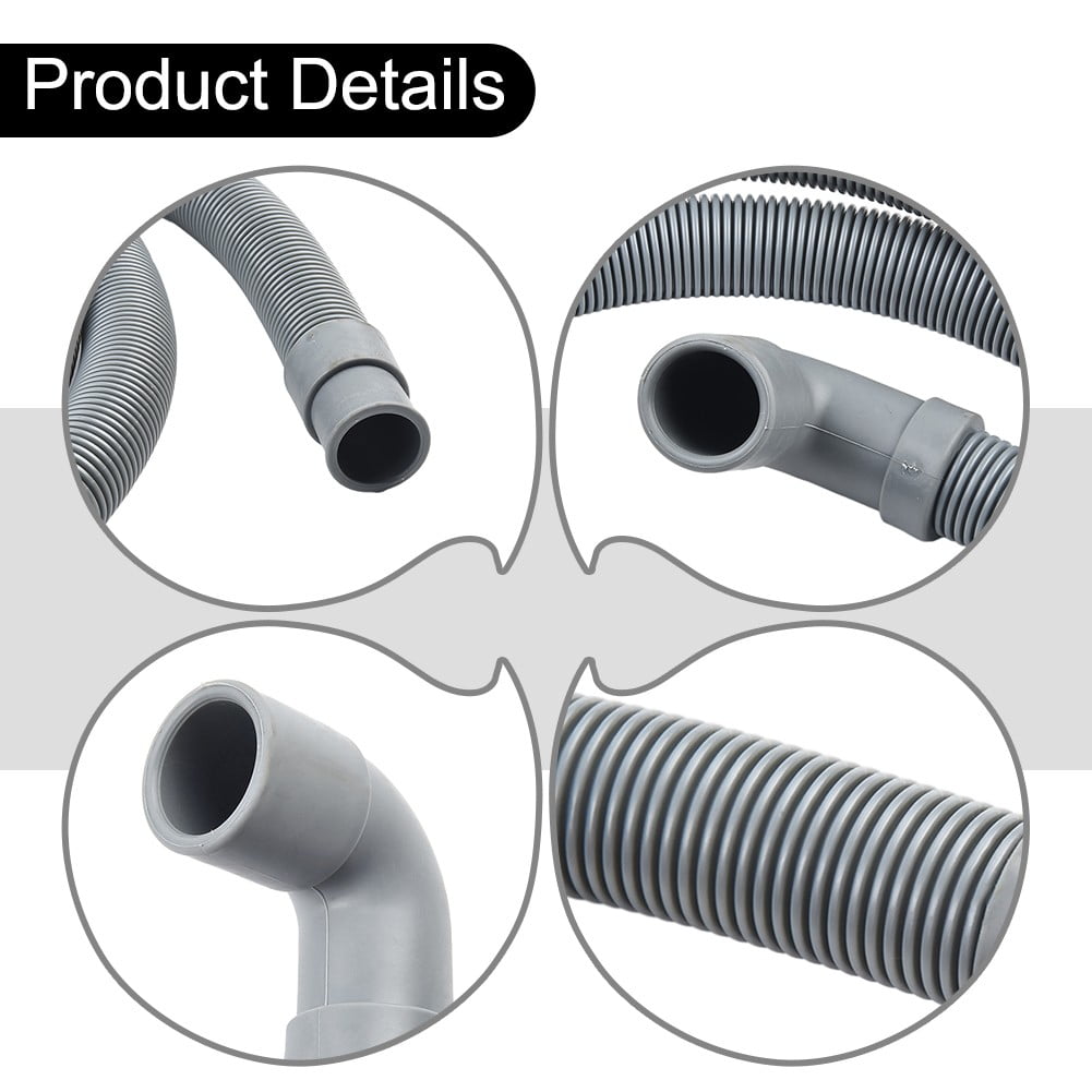 1Pcs Universal Washing Machine Dishwasher Drain Hose Extension Pipe 2-5m Length