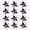 5 leaves, variant on Wind Spinners Outdoor, 12Pcs American Flag Patriotic Pinwheels Red White and Blue Decorations, Garden Wind Spinners Patriotic Outdoor Decor Windmills for Yard Garden, Party Supplies, Memorial Day