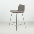 thumbnail image 1 of Capri Modern Leatherette Bar Stool, 25-inch/29-inch Seat Height, 1 of 4