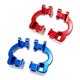 thumbnail image 5 of Bloque de rueda Tholdsy portadora de cubo C de aluminio para coche INFRACCIÓN RC azul, 5 of 6