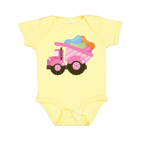 

Inktastic Easter Jelly Bean Truck Gift Baby Girl Bodysuit