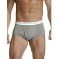 thumbnail image 2 of Harbor Bay by DXL Big and Tall Men's Color Briefs, Grey, 6XL, Pack of 3, 2 of 7
