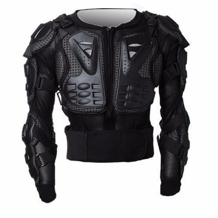Ediors Motorcycle Full Body Armor Protector Pro Street Motocross ATV Titan Sport Jacket Shirt (Best Motorcycle Jacket Material)