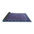 thumbnail image 2 of Ahgly Company Indoor Square Persian Blue Traditional Area Rugs, 3' Square, 2 of 4