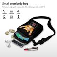thumbnail image 7 of HELLHERO Women Shoulder Bag Cat Peeking Out Hug Me Stylish Polyester Adjustable Strap Adults 4.33"x1.97"x7.09" Travel Daily Use, 7 of 7
