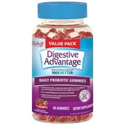 (2 pack) (2 Pack) Digestive Advantage Daily Probiotic Gummies, Superfruit Blend - 90 Gummies