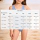 thumbnail image 4 of Odeerbi Traje de Baño de Una Sola Pieza Con Rayas de 4-8 Años Traje de Baño de Playa Seco Rápido Traje de Baño de Verano, 4 of 9