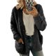 thumbnail image 1 of Abrigo de invierno de felpa gruesa para mujer, cárdigan térmico suave de un solo pecho para otoño, suéteres de moda para mujer, sudaderas con botones, prendas de vestir exteriores, 1 of 5