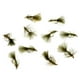 thumbnail image 4 of 10 Cabeza Abalorios Vuela Buggers Lanudos Hundiéndose Húmeda Moscas Oliva perfecl, 4 of 7