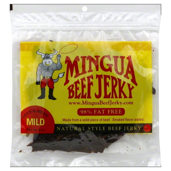 Mingua Mingua Brothers Beef Jerky, 4 oz