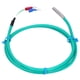 thumbnail image 5 of Termopar, Termopar Tipo K, Termopar Resistente Al Agua, Sensor De Temperatura De Silicona, Con Cable Suave, Sonda Verde De 5x30 Mm 0200, Bloques De Termopar, 5 of 8