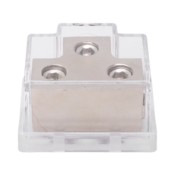 Power Distribution Block, 2 Way High Conductivity Ground Distribution Block Impact Resistant For Car Audio