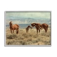 thumbnail image 2 of Stupell Industries Heartening Horse Foal Family Scenic Mountain Clouds Photograph Gray Framed Art Print Wall Art, Design by Jan Walters, 2 of 5