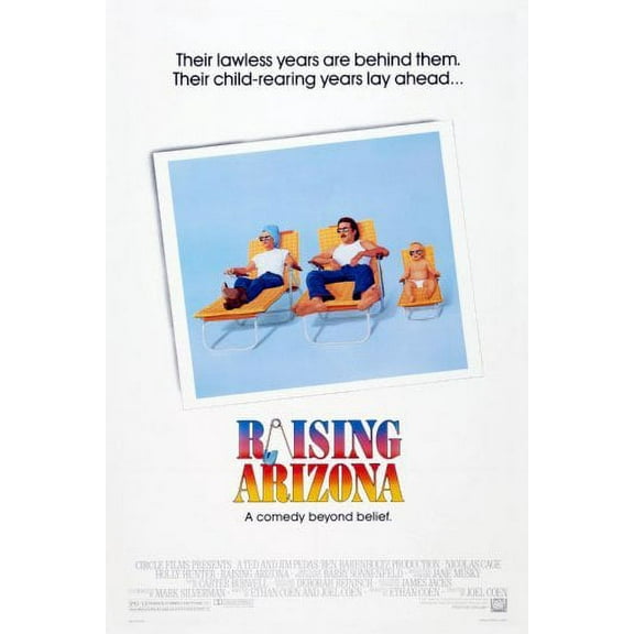 Raising Arizona Poster 16x24 Poster Medium Art Poster 16x24 Unframed, Age: Adults Best Posters