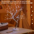 thumbnail image 4 of Lámpara LED para árbol, hogar, hotel, decorativa, ajustable, lámpara de árbol artificial, decoración del dormitorio, luz blanca, 108 LED, tipo 1 Scienceny HA001829-04B, 4 of 7