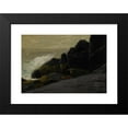 thumbnail image 2 of Robert Henri 14x11 Black Modern Framed Museum Art Print Titled - Sea Cliffs, 2 of 5