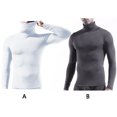 thumbnail image 2 of Minnieouse Ropa interior térmica masculina Compresión de mantenimiento del calor Ropa cómoda Mangas Camisa informal ajustada transpirable Ropa interior Gris SG, 2 of 6