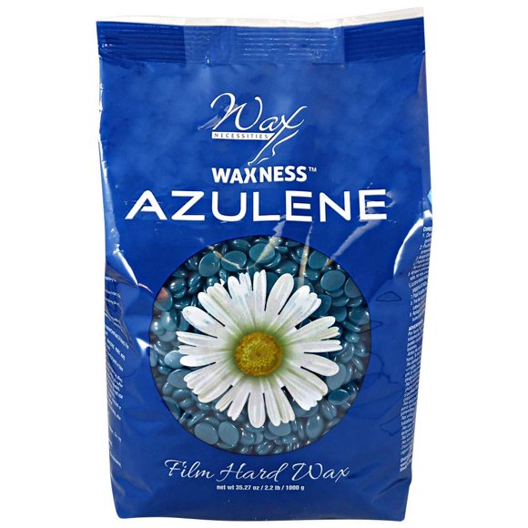 Waxness Wax Necessities Película Perlas de cera dura Azulene 2.2 libras