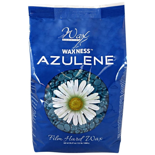 Waxness Wax Necessities Película Perlas de cera dura Azulene 2.2 libras