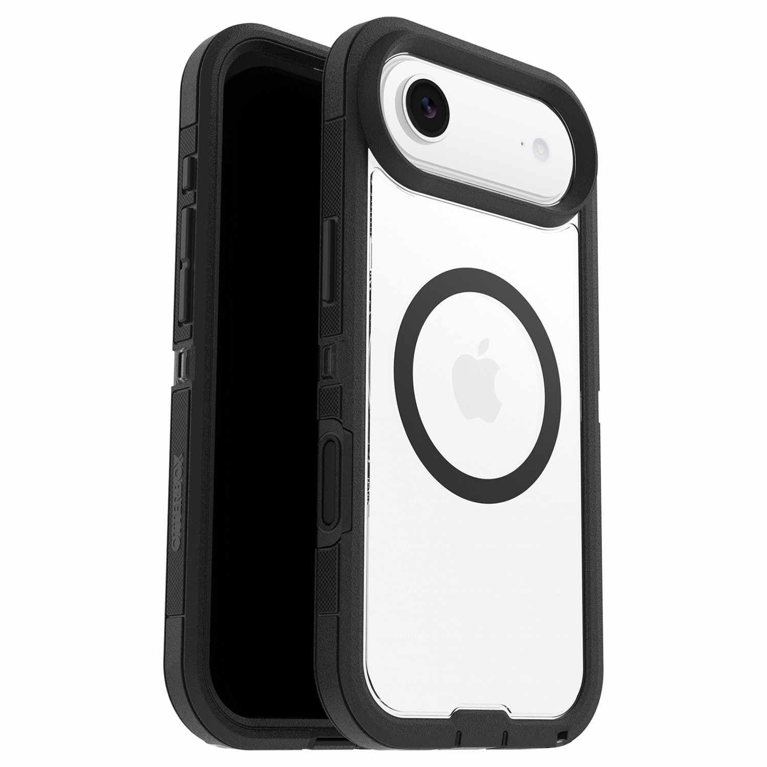 OtterBox Defender Pro XT Clear MagSafe Case w/Camera Control Dark Side (Black) for iPhone 17( Pro 6.3)