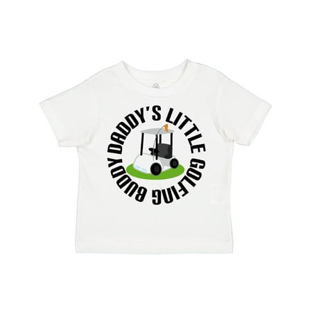 

Inktastic Daddys Little Golfing Buddy Boys or Girls Toddler T-Shirt