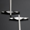 thumbnail image 2 of CSChome Stainless Steel Chopstick Rest Stainless Steel Chopstick Rest Stainless Steel Chopstick Holder Smooth Edge Spoons Forks Rack for Home Kitchen Table Decor Food-grade Chopstick Holder, 2 of 6
