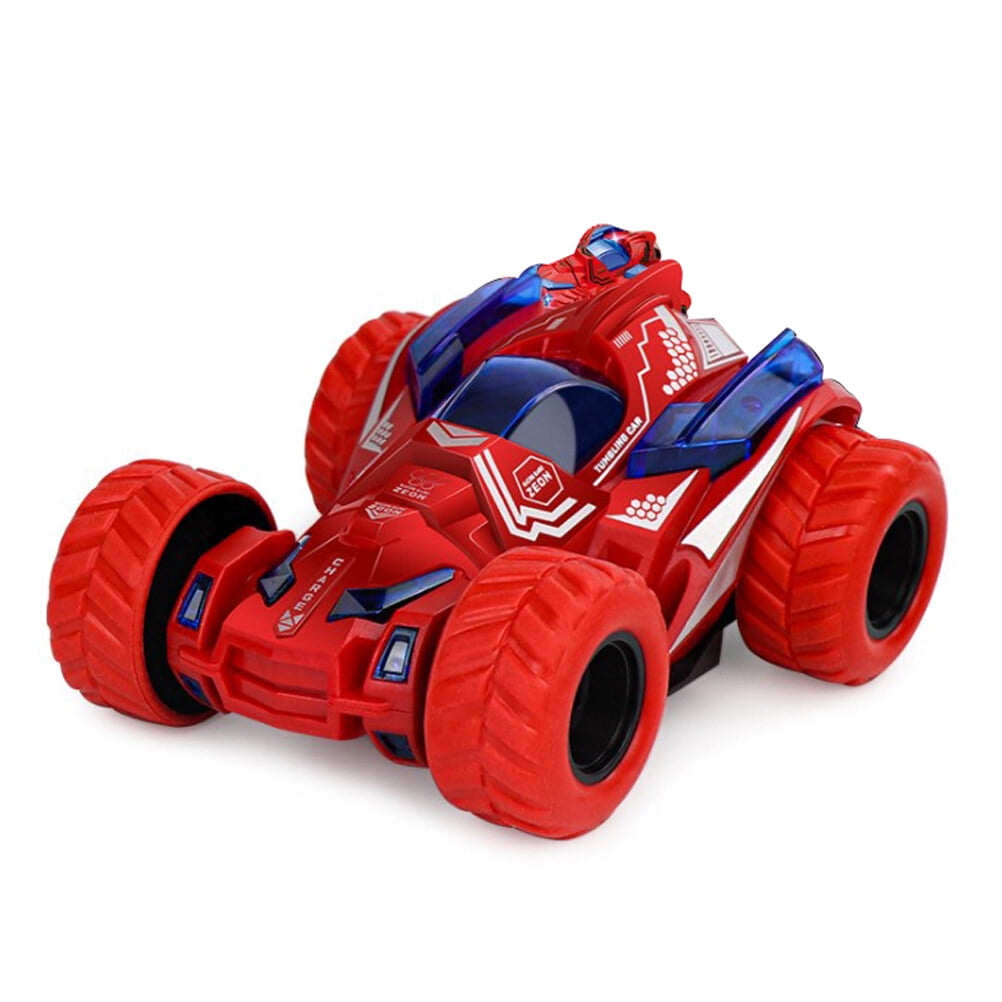 Coche De Acrobacias 360° Con Salto Por Inercia – Juguete De Aleación Y ABS, 4 Modelos Sorpresa Para Niños +3 Años, Regalo Original
