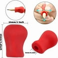 thumbnail image 3 of 10 pcs Pencil Grips for Children Ergonomic Pencil Grips Silicone, Random Color, 3 of 4