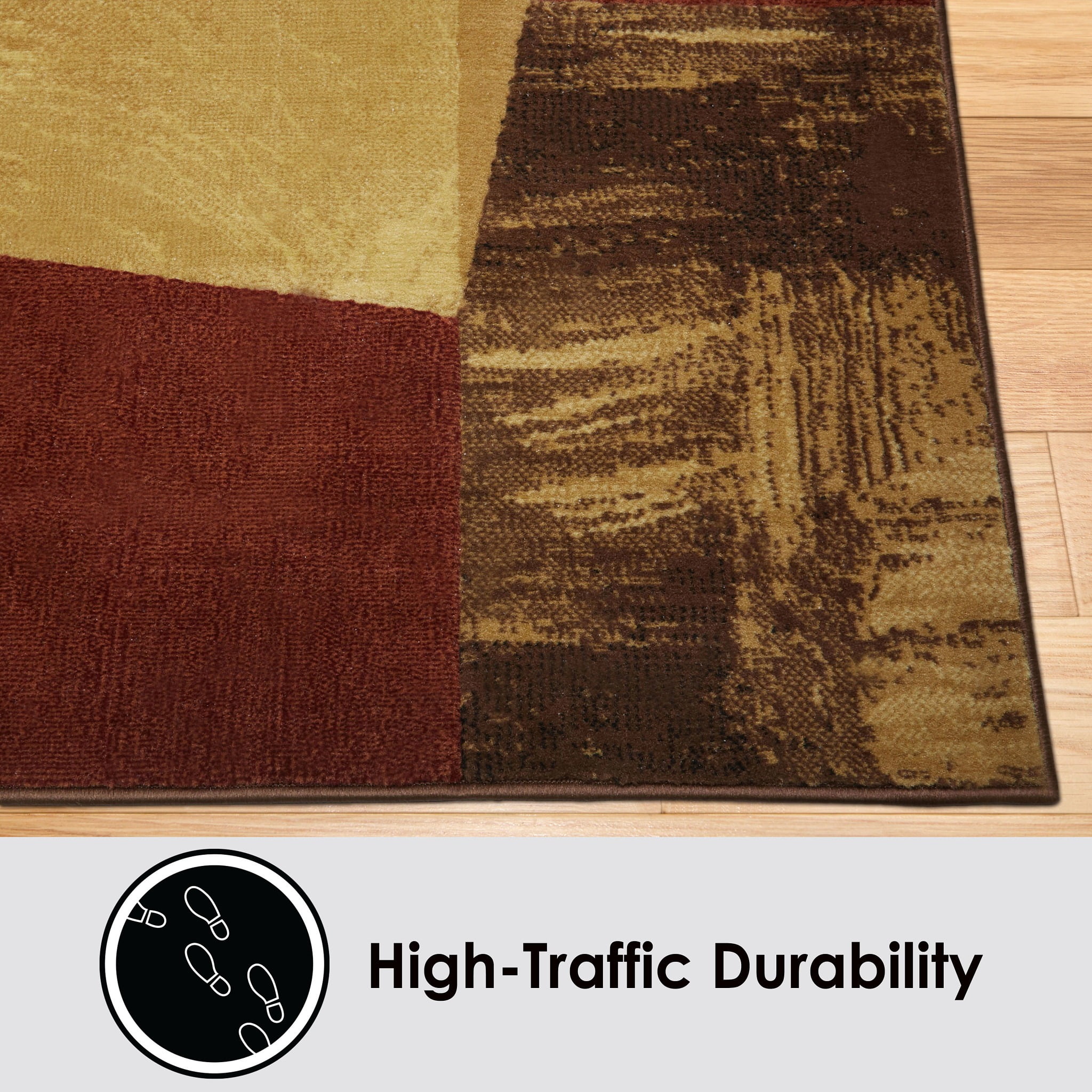 Home Dynamix Catalina Bismark Contemporary Geometric Area Rug, Brown/Beige, 5'3"x7'2"