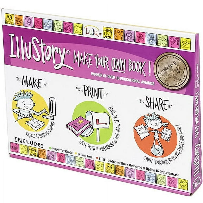 Illustory create your own book. Listen to our story about