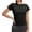 Black, variant on T-Shirt Women Short Sleeves Purple Basic Tees Summer Clothes Travel Clothes Women