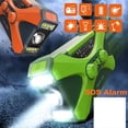 thumbnail image 2 of Solar Emergency Radio 10000mAh, Hand Crank, AM/FM/NOAA, SOS Alert, Flashlight, Reading Lamp, Phone Charger A, 2 of 6