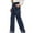 Navy, variant on Aloohaidyvio Womens Cargo Sweatpants Casual Baggy Fleece High Waisted Joggers Pants Navy S