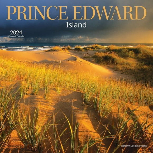 Wyman Publishing Prince Edward Island 2024 12x24 Inch Square Wall Calendar, 9781525611629