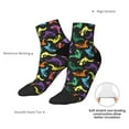thumbnail image 6 of Rocae Colorful Lizards for Premium Adult Socks,Comfortable, Breathable, and Durable Socks, Perfect for Everyday Wear, 6 of 7