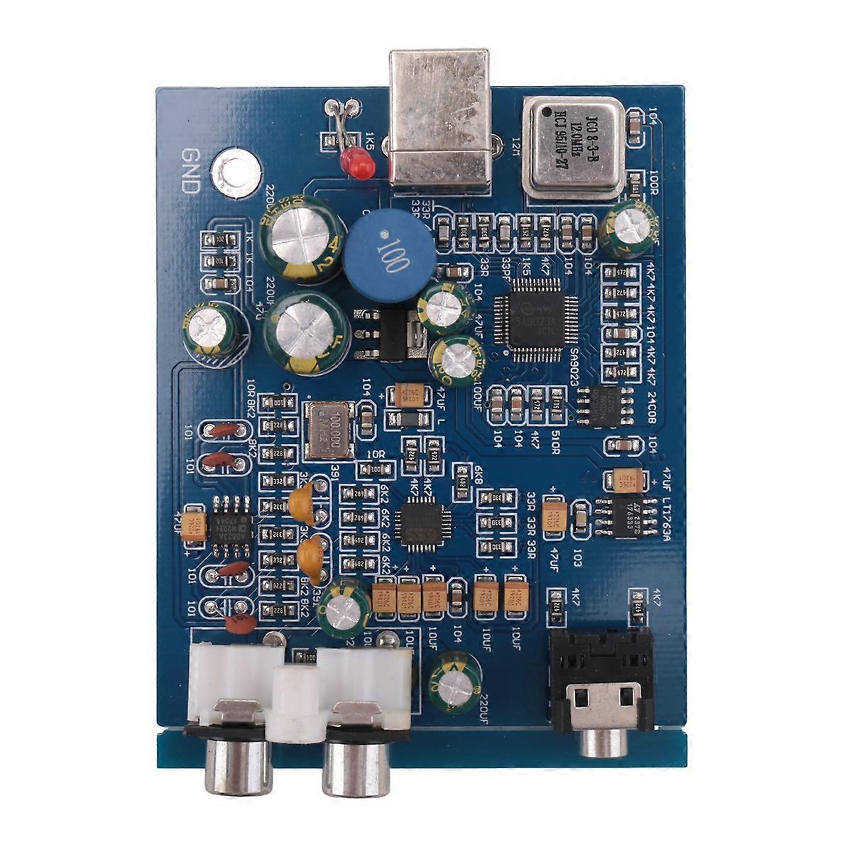 Usb Decoder Board MIni USB Decoder Board ES9028K2M+SA9023 Fever Audio Sound Card Decoding ...
