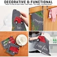 thumbnail image 7 of GZHJMY Christmas Car Truck Kitchen Towels Set of 1 Dishcloths Hand Towels Tea Towels Ultra Absorbent for Cleaning Washing Drying Dishes Tableware 28'' x 18'', 7 of 7