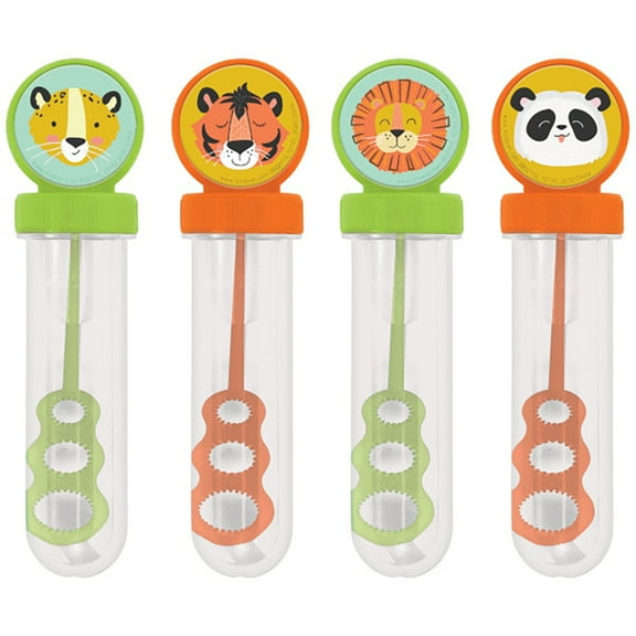 Let's Get Wild Bubble Tube (Pack of 4) (4)