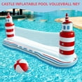 thumbnail image 6 of Inflatable Pool Volleyball Set, Floating Water Volleyball for Summer Pool Game, 6 of 7