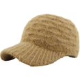 thumbnail image 1 of Mens Baseball Cap Women's Warm Knit Wool Baseball Cap with Solid Color Hats for Men Baseball Cap, 1 of 3