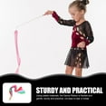 thumbnail image 3 of Luxshiny 5-Pack Gymnastics Training Ribbons with Assorted Colors and Wooden Handles for Kids, 3 of 7