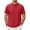 (Collar)Wine, variant on Coorders George Men's Knit Round-Neck Shirt with Short Sleeve, Fashion Solid Button Tee for Summer with Pocket,Black,M