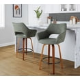 thumbnail image 2 of LumiSource Mustang 26" Fixed-Height Counter Stool - Set of 2, 2 of 6