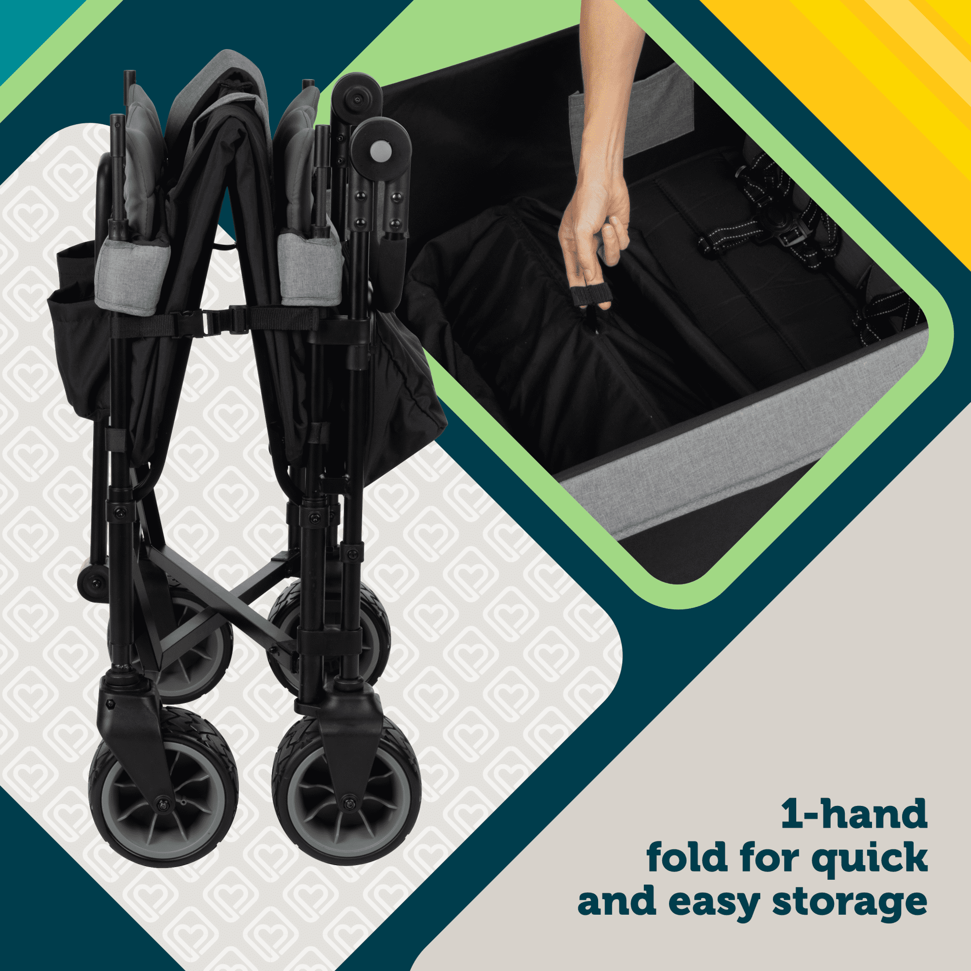 Safety 1st Summit Quad Wagon Stroller
