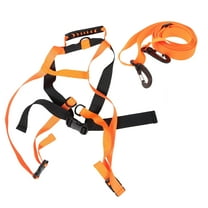 LOLIPPYY Children's Ski Ropes Skiing Balance Strap Plastic Orange 1Pcs Children Handle Design