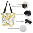 thumbnail image 4 of Balery Ducks and Anchors Bolsa de Hombro con Diseño, Bolsa Grande y Duradera, Bolsa Versátil para Compras, 4 of 6