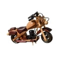 thumbnail image 2 of Modelo de motocicleta de madera, decoración retro, accesorio para fotos, regalo de cumpleaños, figura de motocicleta 17CMX4.5CMX10CM, 2 of 9